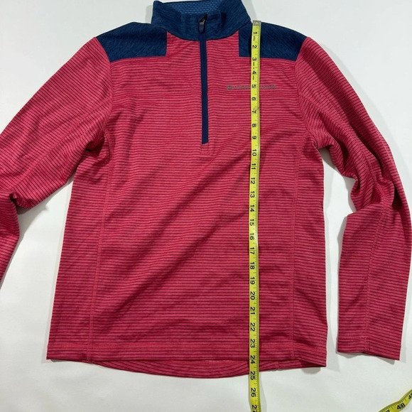 Vineyard Vines Stripe Sankaty 1/2 Zip Pullover Shirt Mens - Picture 7 of 9